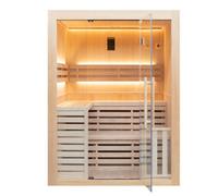 Sauna traditionnel Sense 4 places - Pack complet Black Wall 4.5 kw