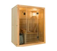 Sauna vapeur cabine 3 places France Sauna SENSE 3