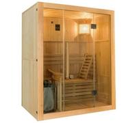 Sauna vapeur sense 3 places avec poêle 3,5 kw - France sauna