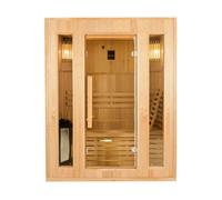 Sauna vapeur zen 3 places avec poele 3,5 kw - France sauna