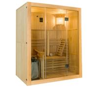 Sauna vapeur sense 3 places avec poêle 3,5 kw - France sauna