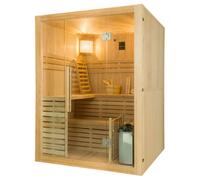 Sauna vapeur sense 4 places avec poêle 4,5 kw - France sauna