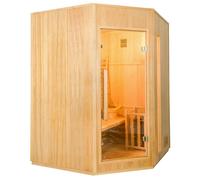 Sauna vapeur zen 3-4 places avec poêle 6 kw - France sauna