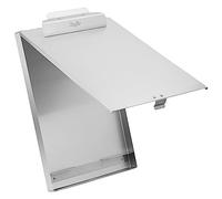 Saunders 31017 Tablette à pince avec base de rangement Argenté