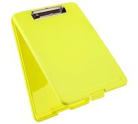 Läufer Porte-bloc à pince SlimMate Safety – Jaune fluo ultra plat compartiment intérieur 24×33,5 cm