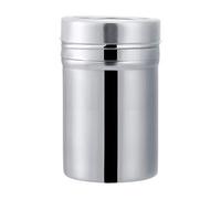 Saupoudreuse À Epices En Acier Inoxydable 401Tamis À Farine Distributeur Poudre Shaker Chocolat Pour Restaurant Cuisine Maison (L)