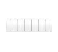 SAUTER Radiateur connecté à inertie Fluide Ipala - Bas - 1400W - Blanc