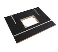 sauter Table de fraisage avec rails profilés en aluminium