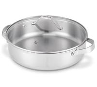 SAUTEUSE 2 ANSES + CV VERRE CICLA 28 CM