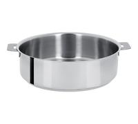 Sauteuse 24 cm Inox Mutine Amovible sans couvercle
