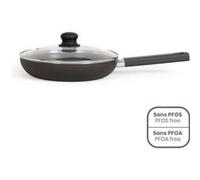 LIVOO Sauteuse MEP153N 26 cm – Antiadhésif sans PFOA ni PFOS – Induction – Couvercle