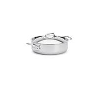 Sauteuse 28cm inox avec couvercle 3741.28