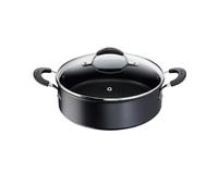 Sauteuse anti-adhésive + couvercle 26cm noir - 012165031826 - Tempra - LAGOSTINA