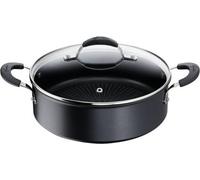 Sauteuse anti-adhésive + couvercle 26cm noir - Lagostina - 012165031826 - tempra