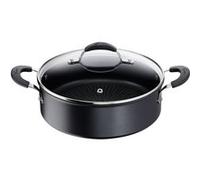 Sauteuse antiadhésive Tempra 26 cm - Lagostina - Noir - Aluminium noir G