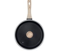 PYREX - Poêle Cook&Care aluminium recyclé - Tous feux - Revêtement antiadhésif sans PFAS - Résiste aux rayures - Compatible lave-vaisselle - Poignée effet bois (Ø28 cm (Pôele profonde))