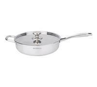 Sauteuse avec couvercle Tripli 28 cm - Baumalu - Argent / Métallique - Acier Inoxydable (inox) Argent / Métallique