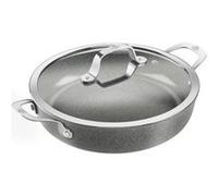 Ballarini Sauteuse Salina – 28 cm Aluminium, poignée et couvercle, revêtement antiadhésif céramique