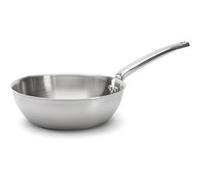 De Buyer Poêle à sauter arrondie Alchimy en acier inoxydable Ø24 cm