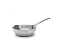 De Buyer Poêle à sauter arrondie Alchimy en acier inoxydable Ø20 cm