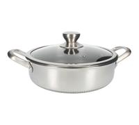 Sauteuse - Cheffinger - Inox Premium - Antiadhésif nid d'abeille - Ø 24 cm