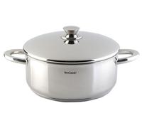 Sauteuse couvercle inox - Induction - 22 cm - Pour cuisine et maison