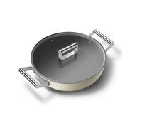 Sauteuse crème mat 28cm + couvercle - DPF2812CRM - SMEG