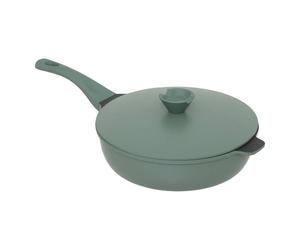 Sauteuse de 28 cm en fonte d'aluminium verte - 5 five simply smart