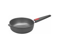 Sauteuse DIAMOND LITE 24 cm, pour induction, avec poignée amovible, titane, WOLL