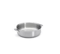 Sauteuse droite tout inox Alchimy Loqy sans manche 24 cm De Buyer