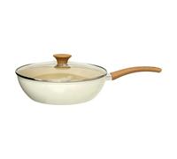 Sauteuse en Aluminium Forgé Harmony 28cm Beige