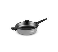 Sauteuse Fonte D'aluminium 24 Cm Avec Couvercle Chambord Titane St24tfi