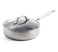 Geneva Sauteuse inox revêtement céramique GreenPan D24 cm