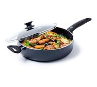 Sauteuse Greenpan Cambridge Noir Infinity 28cm + couvercle
