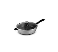 Sauteuse Grise Fonte D'aluminium 24cm Anti Adhésif Tfi