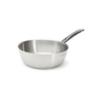 De Buyer - Sauteuse évasée Prim Appety 24 cm - Acier inox 18/10 - Tous feux