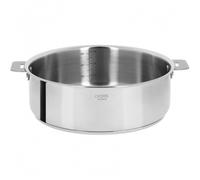 CASTELINE Sauteuse amovible Inox Multiply CRISTEL D28 cm