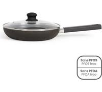 Sauteuse LIVOO, 26 cm, MEP153N, Antiadhésif sans ni PFOS, Manche silicone, Tous feux dont induction