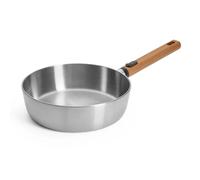 Sauteuse LOGIC STEEL 24 cm, avec poignée amovible, acier inoxidable, WOLL