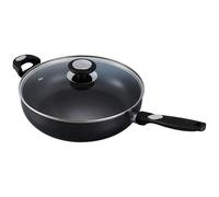 PRO INDUC Sauteuse Corps alu ép 3mm revêtement céramique Induction + Couvercle BEKA D28 cm