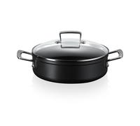 Sauteuse rondeau anti-adhérente Les Forgées 28 cm et couvercle en verre Le Creuset