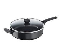 Tefal B55537 Easy Cook & Clean Sauteuse 28 cm avec couvercle, tous feux sauf induction
