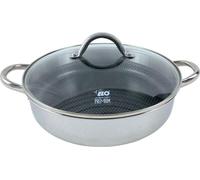 Sautoir 28 cm en inox 18/10 avec couvercle Elo Relief Evolution
