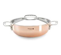 SAUTOIR BOMBE CUIVRE PRIMA MATERA INDUCTION Ø +COUVERCLE 28CM