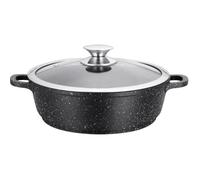 Sautoir - KAMBERG - 36 cm - Fonte d'aluminium - Revêtement façon pierre antiadhésif sans PFOA - Compatible induction