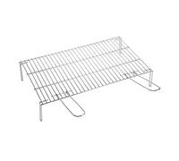 Sauvic 02460 Grille de Barbecue Zinguée avec Pieds Acier 75 x 40 x 14 cm