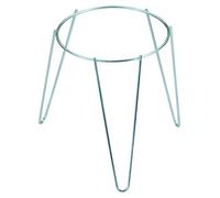 Sauvic 03055 Support pour Pot de Fleurs avec Pieds Zingué Acier 14 cm
