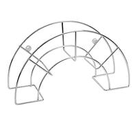 Sauvic 03303 Support pour Tuyau d'Arrosage Inoxydable Grand 46 x 15 x 26 cm