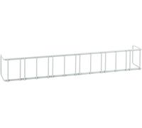 Sauvic Support de fenêtre extensible 100-150 Cm Argent Argent One Size