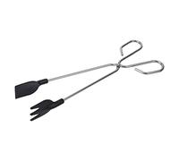 Sauvic 04500 Pince à Barbecue Inoxydable avec Pelle Nylon Courte 30 cm.